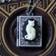 thumbnail image 2 of Collar con candado para libros con forma de gato, joyería con forma de libro, collar con forma de libro, regalo para amantes, collar estilo cuervo, collar casual y versátil, 2 of 6