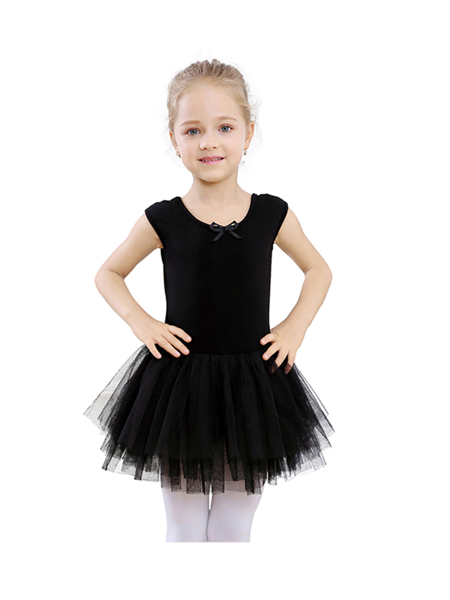 Clementine Apparel Little Girl's Spaghetti Straps Cotton Camisole Dance Leotard Camio Ballerina Costume 