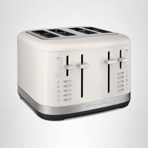 KitchenAid 4 Slice Toaster, KMT4109PL, Porcelain White