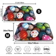 thumbnail image 3 of Kdxio Easter Egg Print Windshield Sun Shade,UV Rays and Sun Heat Protection,Sunshade for Car Windshield,Car Shade Front Windshield - Medium, 3 of 6