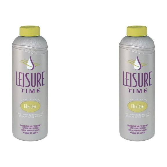 Leisure Time Spa O Filter Spa and Hot Tub Cartridge Cleaner, 32 Fl Oz (2 Pack)
