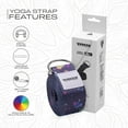 thumbnail image 5 of RDX 8ft Yoga Strap with D-Ring Buckle, Durable Polyester Cotton Adjustable Belts for Stretching P, F3, 5 of 5