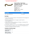 thumbnail image 2 of Heater To Line-1 Heater Hose - Compatible with 1993 - 1998 Lincoln Mark VIII 4.6L V8 GAS 1994 1995 1996 1997, 2 of 2