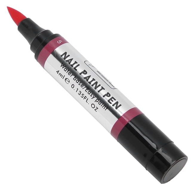 Bolígrafo para Esmalte de Unas, Bolígrafo de gel para uños, Bolígrafo para manicura, adecuado para uñas acrílicas, uñas diy, esmalte de ultas una base de Agua, colores,