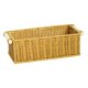 thumbnail image 1 of Cesta tejida versátil organizadora de juguetes rústica con asas de madera decorativa para pan L, 1 of 7