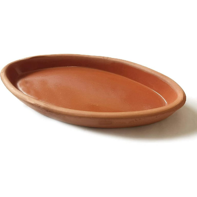 Clay Cooking pot. Terracotta Non-Glazed & Strong Natural Cookware / Serve  ware. 4 Lt - IndianOceanImports
