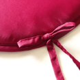 thumbnail image 2 of Round Seat Cushion, Home Chair Cushion with Ties, Dining Removable Cover for Indoor Outdoor Stool, Sofas Home Tie-on CircularDark Red38*38cm, 2 of 8