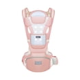 thumbnail image 1 of Deposiciones de cintuer Portabebés Transpirable Multifuncional con Asiento de Cadera Soporte Lumbar Taburete de Cintura para 0-36 Meses Bebés Recién Nacidos Niños Pequeños Mochila Ergonómica Cómoda pa, 1 of 8