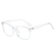 Photochromic Clear Cycling Glasses, Blue Light Blocking Computer Glasses, Zero Power Non-Prescription Eyewear for Men Women Daily Driving
