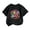 L282 Black, variant on Curuila Toddler Kids Girls Tshirts Short Sleeve Letter Print Crew Neck Tops For Girls Loose Fit Fashionable Tee Size 2-3 Years