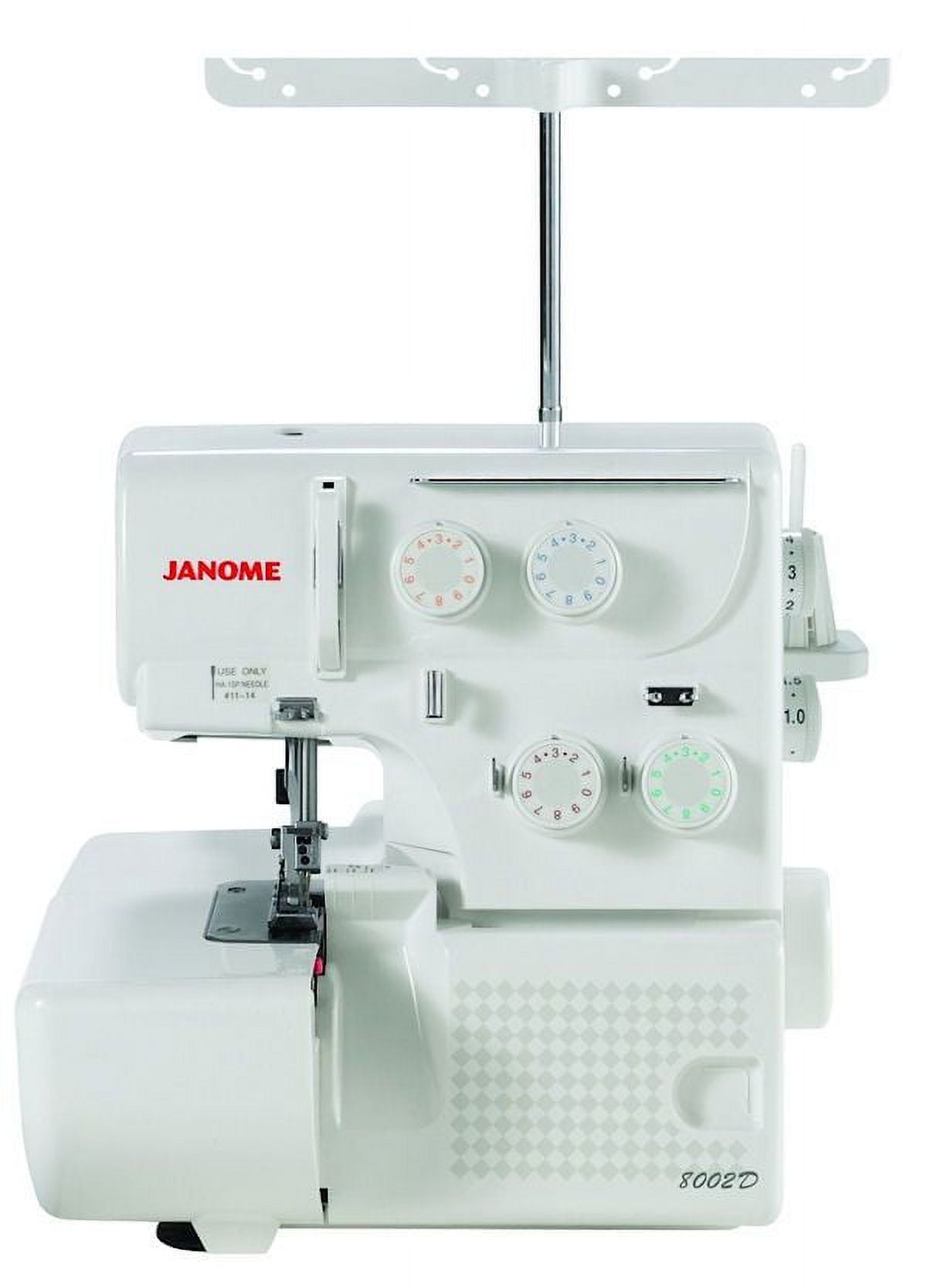 Free Shipping! Janome 8002D Serger Includes Bonus Accessories