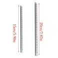 thumbnail image 5 of 2Pcs Clear Triangular Ruler Plastic Drawing Ruler Student Math Geometry Tool, 5 of 13