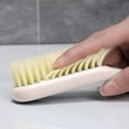 thumbnail image 5 of Hibiscsu Household Laundry Brush Shoe Brush, Plastic Sturdy Handle & Soft Bristle Cleaning Brush, Professional Scrub Brush for Cleaning Fabrics Clothes Floors Bathrooms, 5 of 6