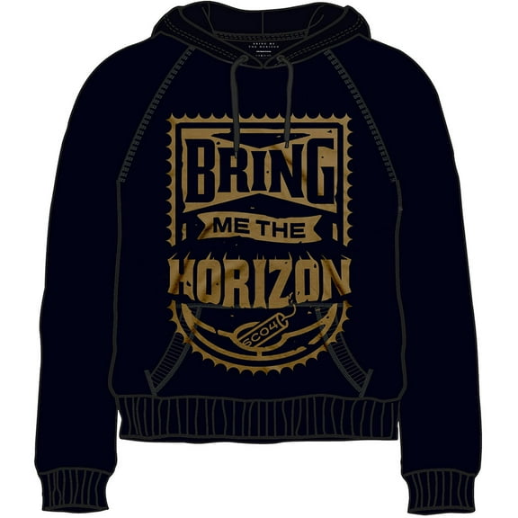 Men's Bring Me The Horizon Dynamite Hooded Sweatshirt Small Black