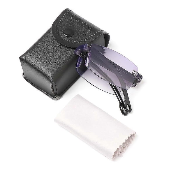 Unisex Folding Reading Glasses With Glasses Case Men Women Telescopic Legs Rotation Presbyopia Eyeglasses Vision Care Cycling Sunglasses PRD