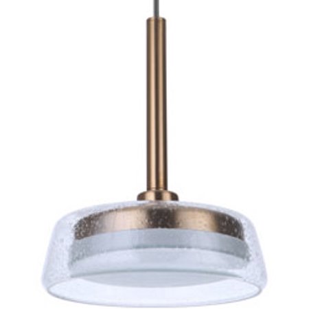 

Craftmade 55191-Led Centric 10 Wide Led Mini Pendant - Brass