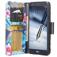 thumbnail image 3 of Cute Girls Women Pu Leather Wallet Case for LG Stylo 4 Case, LG Stylo 4 Plus Case [Kickstand] ID&Credit Card Slot Phone Case For LG Stylo 4/Stylo 4 Plus - Blue Butterfly, 3 of 4