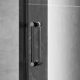 thumbnail image 5 of MoSweet Elegant 56''- 60'' * 76" Frameless Shower Door with Finish in Matte Black- Stainless Steel, 5 of 6