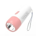 thumbnail image 2 of Arghm Rechargeable Flashlight,1000 Lumens,3 Modes,IPX5,Lightweight,Outdoor Searchlight,Camping,Hiking,Pink,Black, 2 of 6