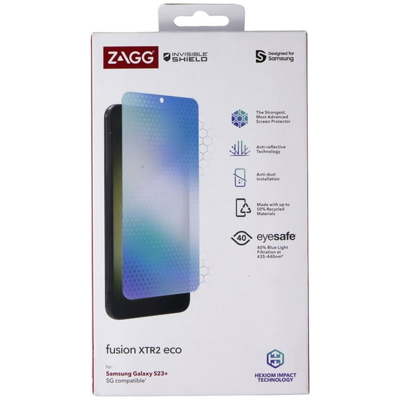 ZAGG Invisible Shield Fusion XTR2 Eco Screen Protector for Samsung Galaxy S23