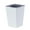 White, variant on Tall Square Planters with Drainage Holes - 6.77 Inch Modern Flower Pots for Indoor Outdoor Use on Porch, Deck and Garden (Sliver)