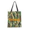 Personalized Woodland Military Camo Tote 18"