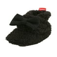 thumbnail image 1 of Infant Flat Shoes with Decorative Bow Knot High-top Warm Shoes, 1 of 8