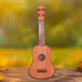 thumbnail image 3 of Ukelele Instrumento Musical Ukelele divertido de escala simple de guitarra hawaiana de 4 cuerdas para niños (madera sintética), 3 of 6