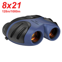 Atopdream Perfect Fit Eyepiece Highly Durable Ergonomic 8x21 Binocular for 3-14 Years Old Camping, Outdoor (various colors)