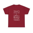 thumbnail image 2 of That's What I Do I Grow A Beard and Know Things T-Shirt, 2 of 2