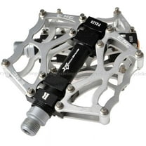 RockBros Bike Pedals Road Bike Cycling Aluminum Alloy Sealed Bearing Bicycle Pedals Silver