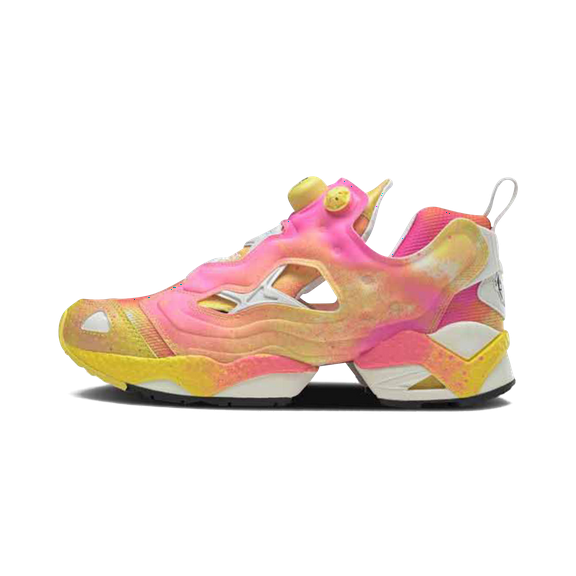 REEBOK MENS Instapump Fury "Smiley - 50th Anniversary" FZ5856 from Stadium Goods