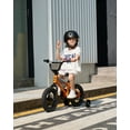 thumbnail image 3 of Vollsch BMX Style Kids Bike for 2-8 Years Old Boys Girls 16 Inches Toddlers Bicycle with Coaster Brake Training Wheels, Orange, 3 of 7