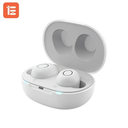 Wireless Invisible In-Ear Sound Amplifier Portable Magnetic Charging Case/Six Levels Adjustable Mini Hearing Device for Elderly