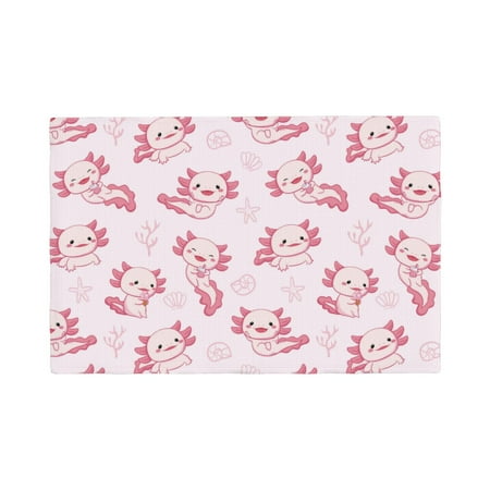

Placemats Set of 4 / 6 Baby Salamander Placemats for Dining Table Indoor/Outdoors Heat Resistant Washable Placemats 18 x 12