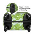 thumbnail image 6 of Uemuo Green Lemon Slices Printed Washable Luggage Cover - Fashion Suitcase Protector Fits 18-32 Inch Luggage -X-Large, 6 of 9