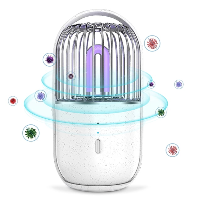 Lámpara ultravioleta LED Esterilizador UV Luz Esterilizador de ozono para coche Eliminador de desinf Meterk Luz ultravioleta