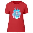 thumbnail image 1 of Young Colored Beautiful Witch T-Shirt Women -Image by Shutterstock, Female XX-Large, 1 of 2