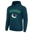 thumbnail image 2 of Men's Starter Navy Vancouver Canucks  Logo Pullover Hoodie, 2 of 3