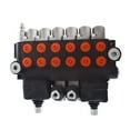 thumbnail image 2 of findmall Hydraulic Directional Control Valve w/ 2 Joystick 6 Spool 11 GPM SAE Ports 3625 PSI for Small Tractors Tractors Loaders Log Splitters, 2 of 5