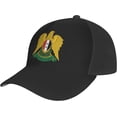 thumbnail image 2 of Coat of Arms of Syria Hat Coat of Arms of Syria Dad Hats Unisex Classic Low Profile Trucker Baseball Caps, 2 of 9