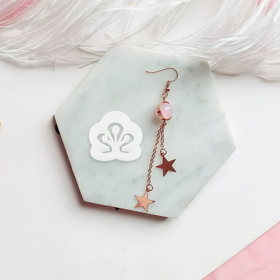 DEEPCRAFF Polymer Clay Crafts Transparent 2Pcs Clay Cutter for Jewelry Making