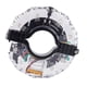 thumbnail image 1 of Luces recargables para cubo de rueda de bicicleta, luces LED impermeables para radios de ciclismo, luz decorativa de advertencia de seguridad para bicicletas de 7 colores para niños y adulto, 1 of 5