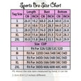 thumbnail image 3 of One Shoulder Sports Bra for Women One Strap Sports Bra Removable Padded Sports Bra with Hollow Out, 3 of 6