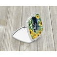 thumbnail image 2 of Giant Schnauzer in Sunflowers Compact Mirror 2.75 in x 3 in, 2 of 4