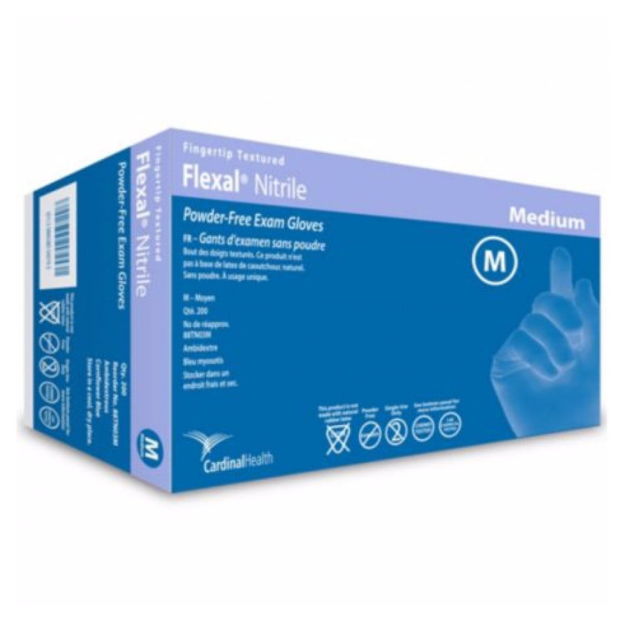 All sizes available Flexal Nitrile Gloves Powder Free 2,000 per case 