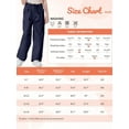 thumbnail image 7 of Rolanko Parachute Pants for Girls Y2K Cargo Trousers with Pockets Harajuku Jogger Pants, 7 of 7