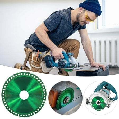 

Clearance! Wanfds Composite Multi-function Cutting Sheet Tile Slab Color Steel Tile Iron Sheet Metal Angle Grinder Brazing Dry Gift(green)