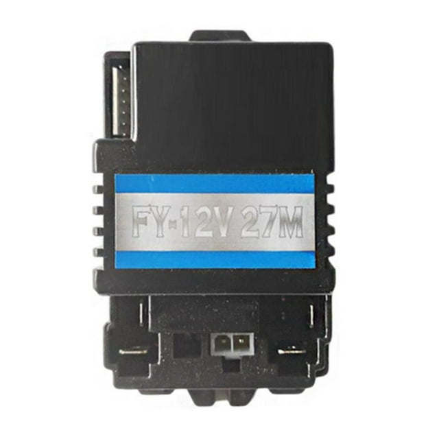 Children Electric Vehicle Receiver, Compact Accessories, Durable Material, Easy to Use, Replacement Lightweight Spare Parts for Age 3-6 27MHz 12V