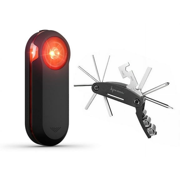Garmin Varia RTL515 Cycling Rearview Radar with Wearable4U Cycling Multi Tool